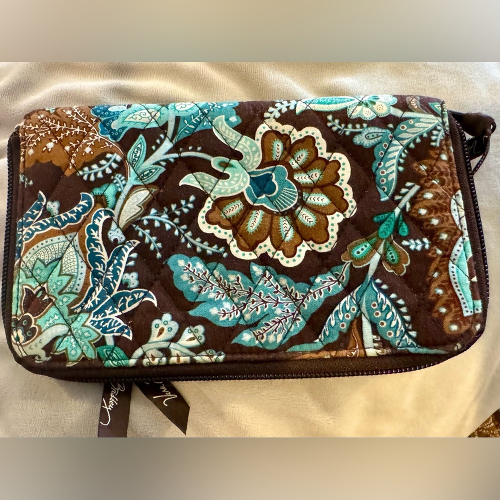 Vera Bradley Java Blue wallet NOT FOR SALE
